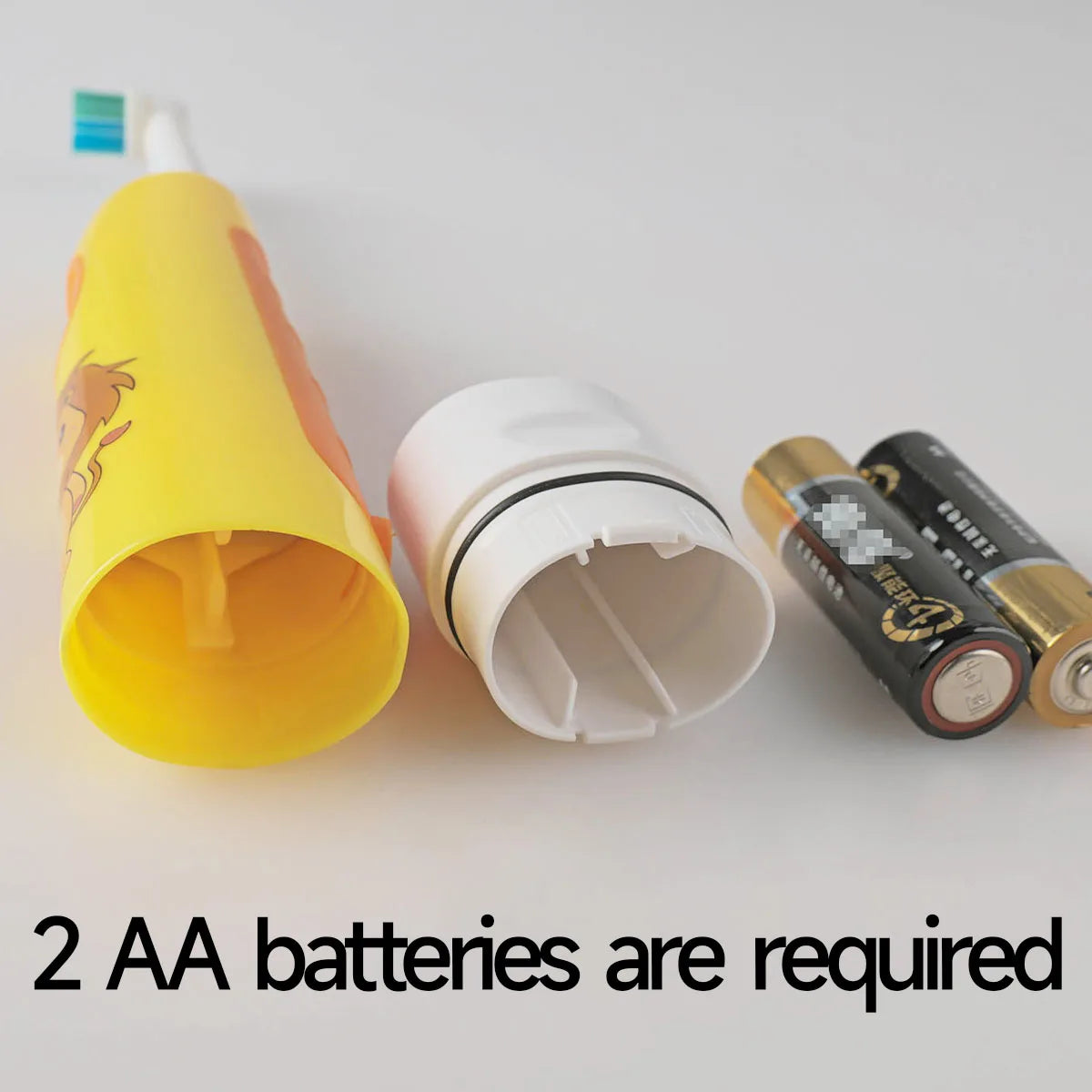 Electric Toothbrush, Children'S Electric Toothbrush, Battery Toothbrush, Cartoon Rotating Small Head, 4-14 Years Old Children'S